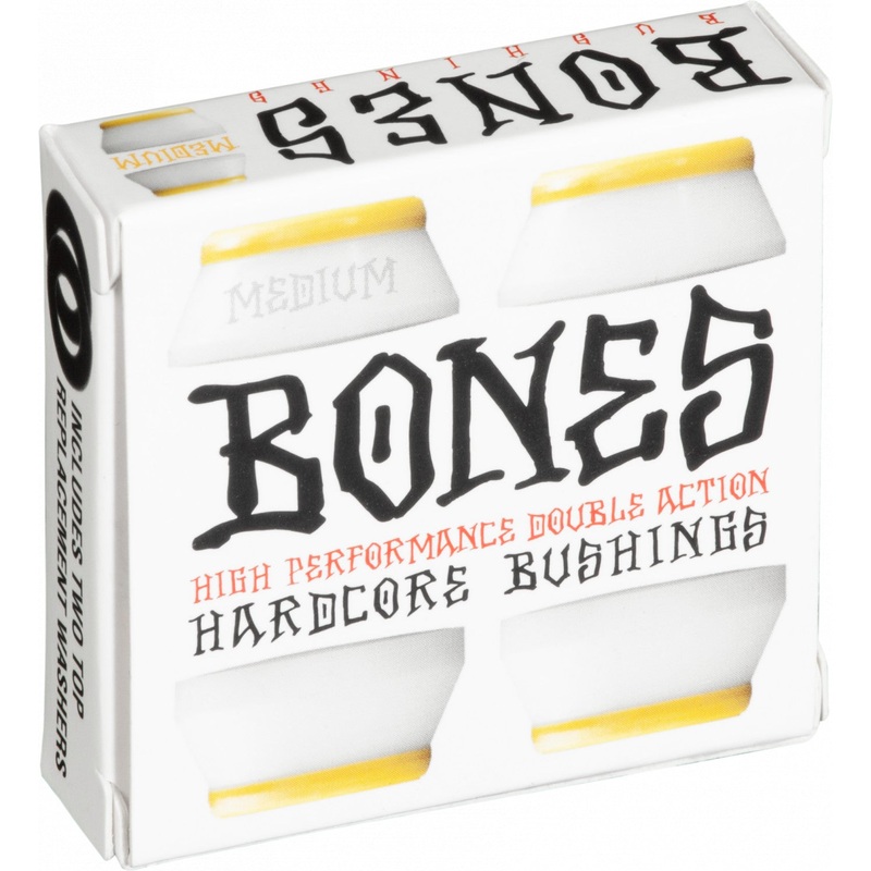 BONES WHEELS Bushing Medium #3 White Pack (set of 2)