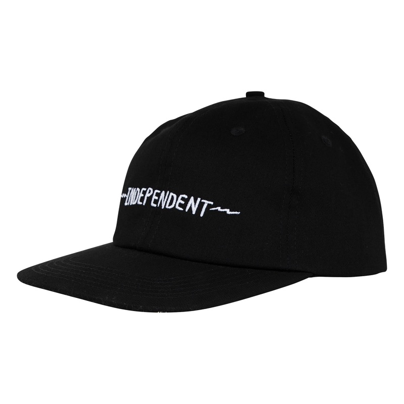 Bratrud Notebook Snapback Independent Hat Black OS