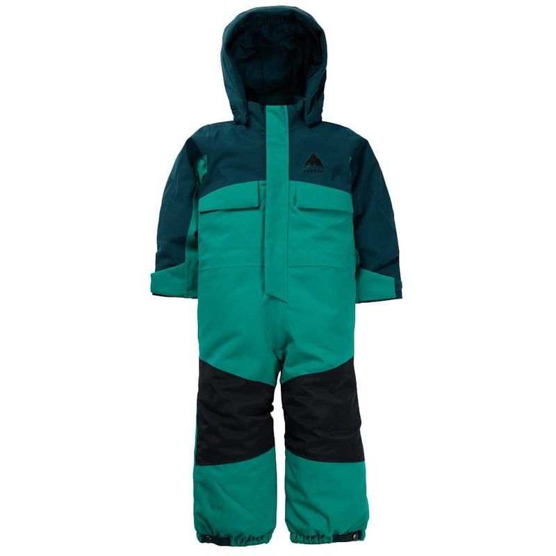 Burton Toddlers’ 2L One Piece Snowsuit 2025 2T Deep Emerald / Regal Teal