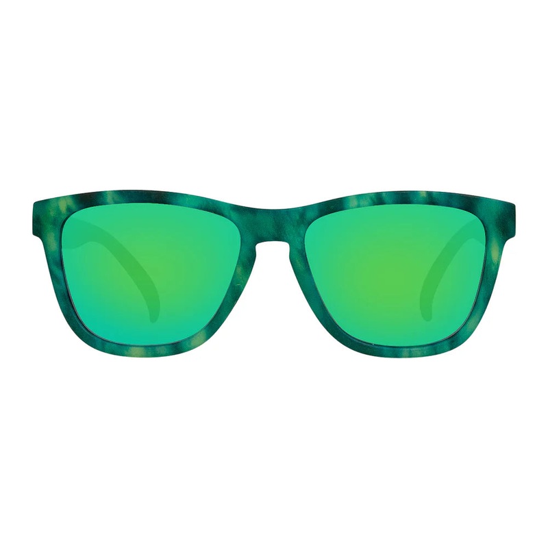 Cassette Optics Easy Livin Sunglasses Amazon Tortoise/Polarized Green Mirror Lens