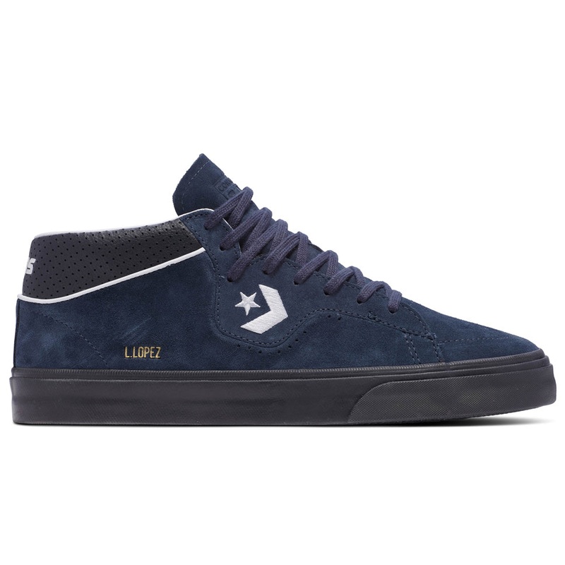 Converse Louie Lopez Pro Mid Shoes Into The Void/ Black 6