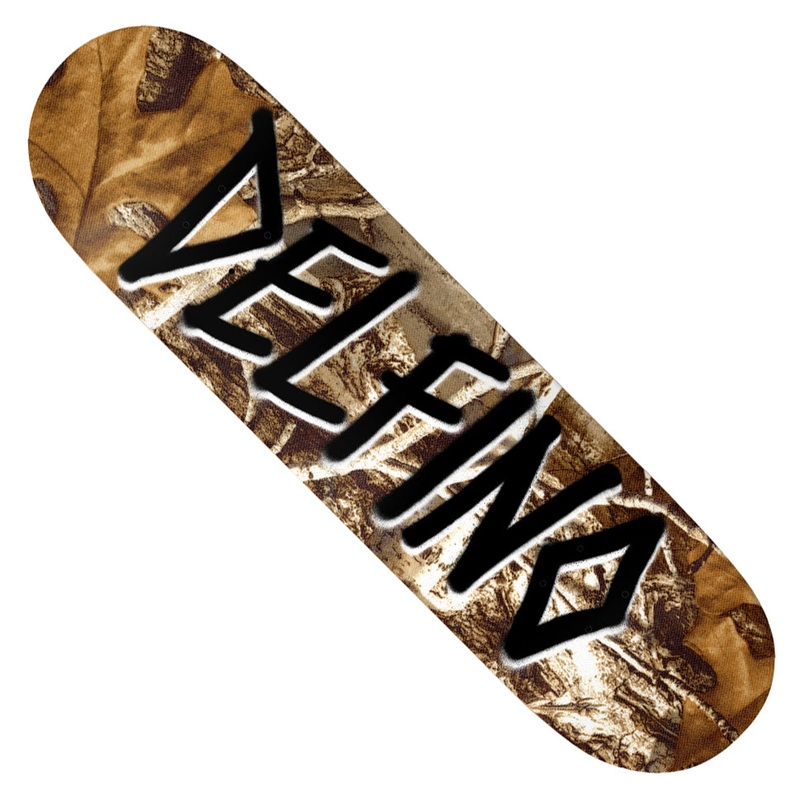 Deathwish Pedro Delfino Commando Deck Camouflage 8.25 x 31.5 WB:14.25