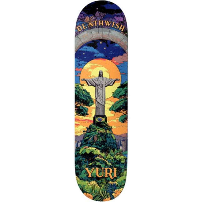 Deathwish Yuri The Redeemer Skateboard Deck 8.25″ 8.25″