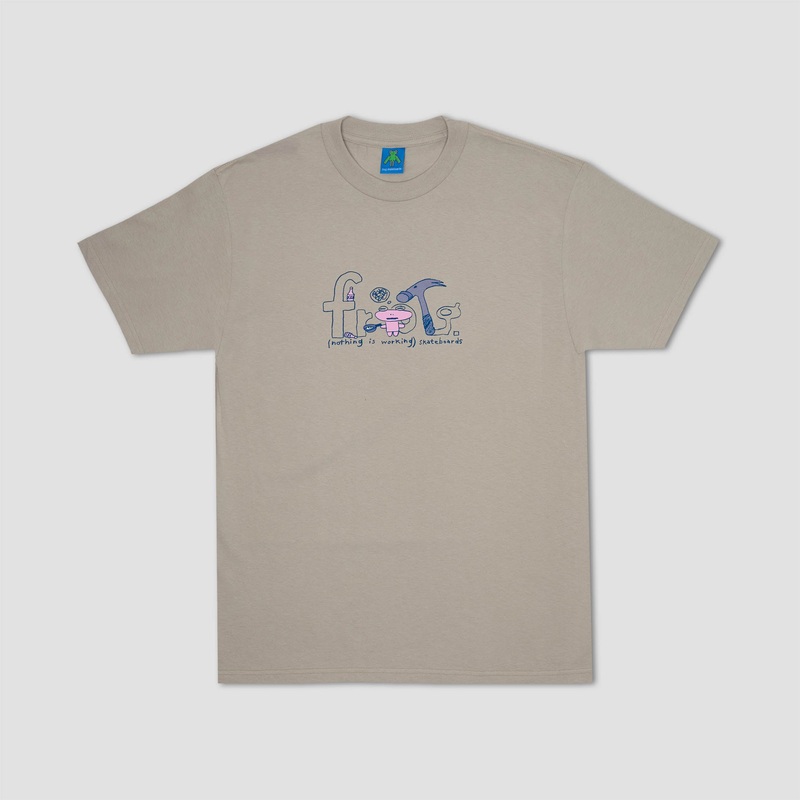 Frog Nothing is Working T-Shirt Sand Small