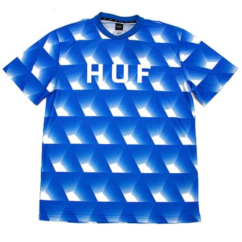 HUF Premier Soccer Jersey Blue Extra Large