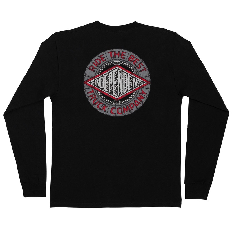 Independent “Mako Tile Summit” Black Long Sleeve Small
