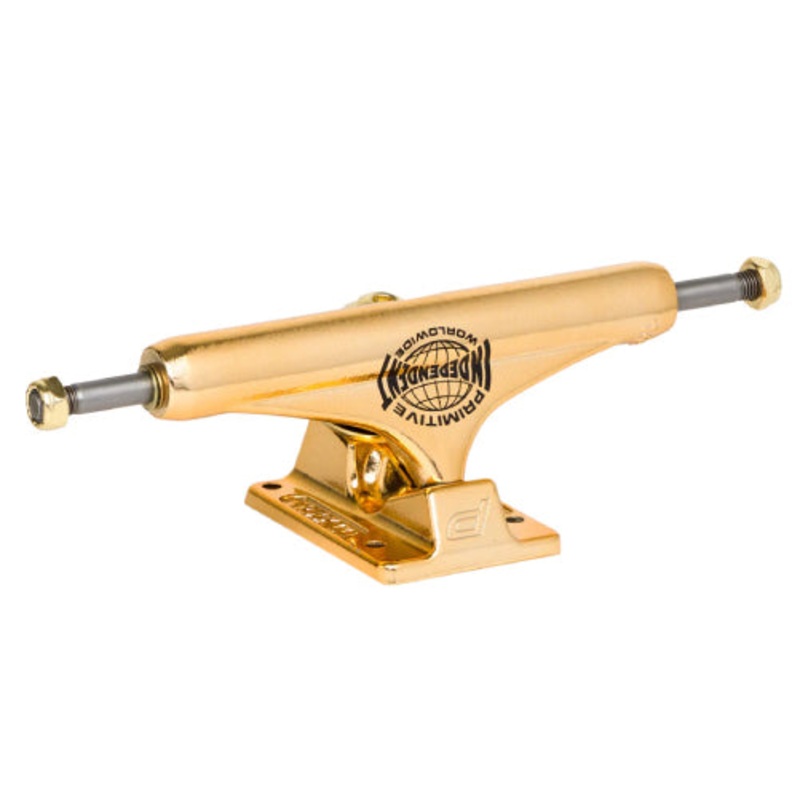 Independent X Primitive Stage 11 Gold Mid Trucks (Set of 2) 144