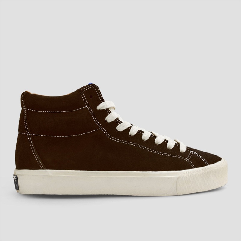 Last Resort AB VM003 Suede Hi Skateboard Shoes Choc Brown UK6