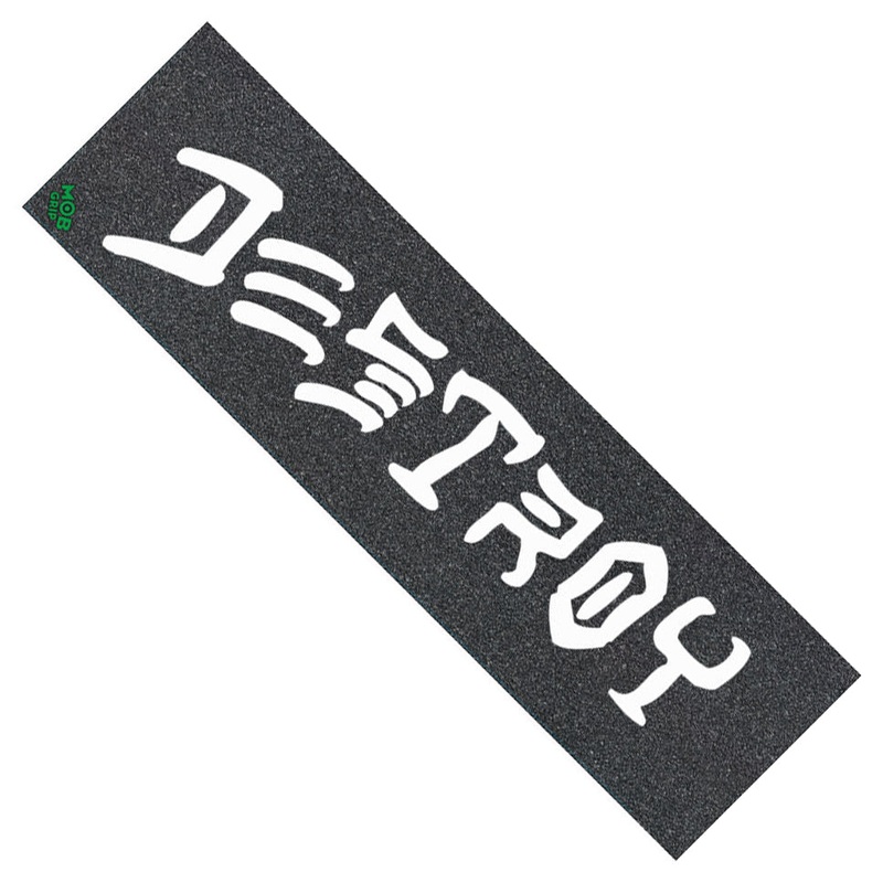 Mob Grip Thrasher Big Destroy Graphic Griptape Black 9×33