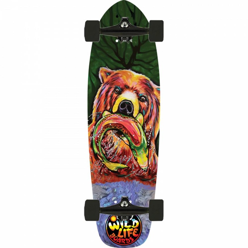 Omen Fisher King 29″ Mini Cruiser Longboard Complete