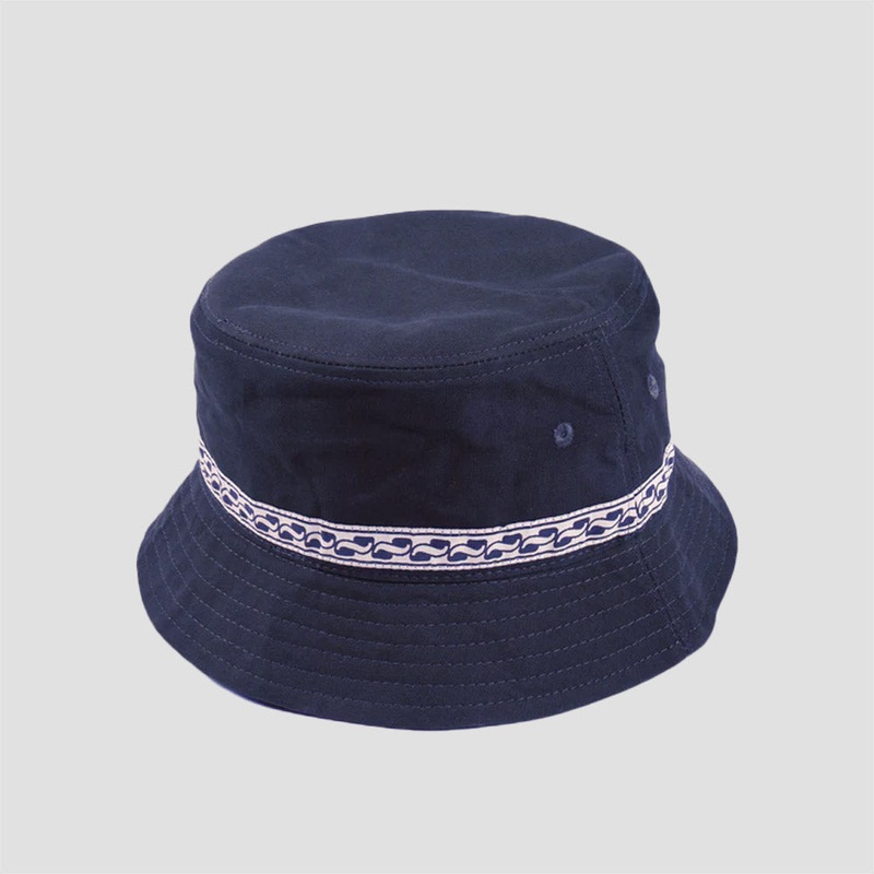 PassPort Auto Ribbon Bucket Hat Navy Medium