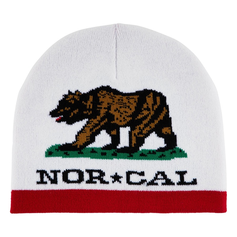 Republic Nor Cal Beanie White OS