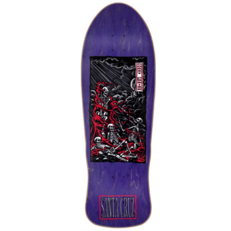 Santa Cruz Corey O’Brien Purgatory Shaped Reissue Skateboard Deck 9.85″ 9.85″