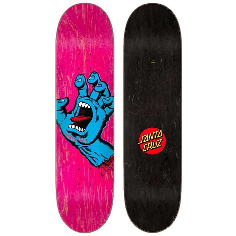 Santa Cruz Screaming Hand Skateboard Deck 7.8″ Deck only 7.8 7.8