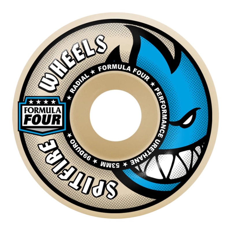 Spitfire Wheels Formula Four Radials 53mm 99d 53mm