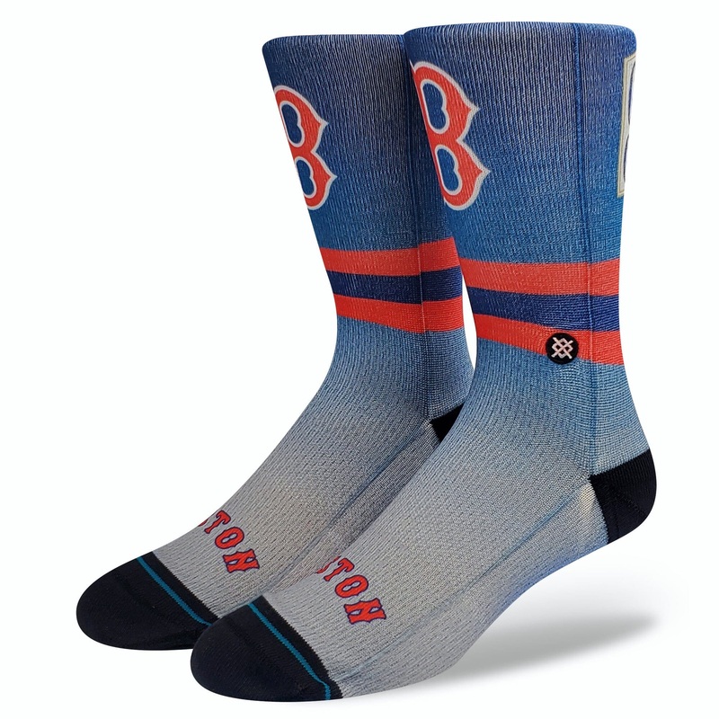 Stance Coop 23 Socks Boston Red Sox M :: Men 6-8.5 / Women 8-10.5