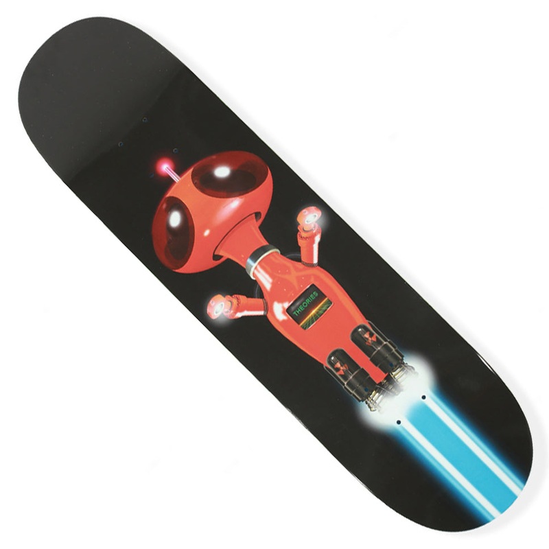 Theories Red Rover Deck Black 8.125 x 32 WB:14.25