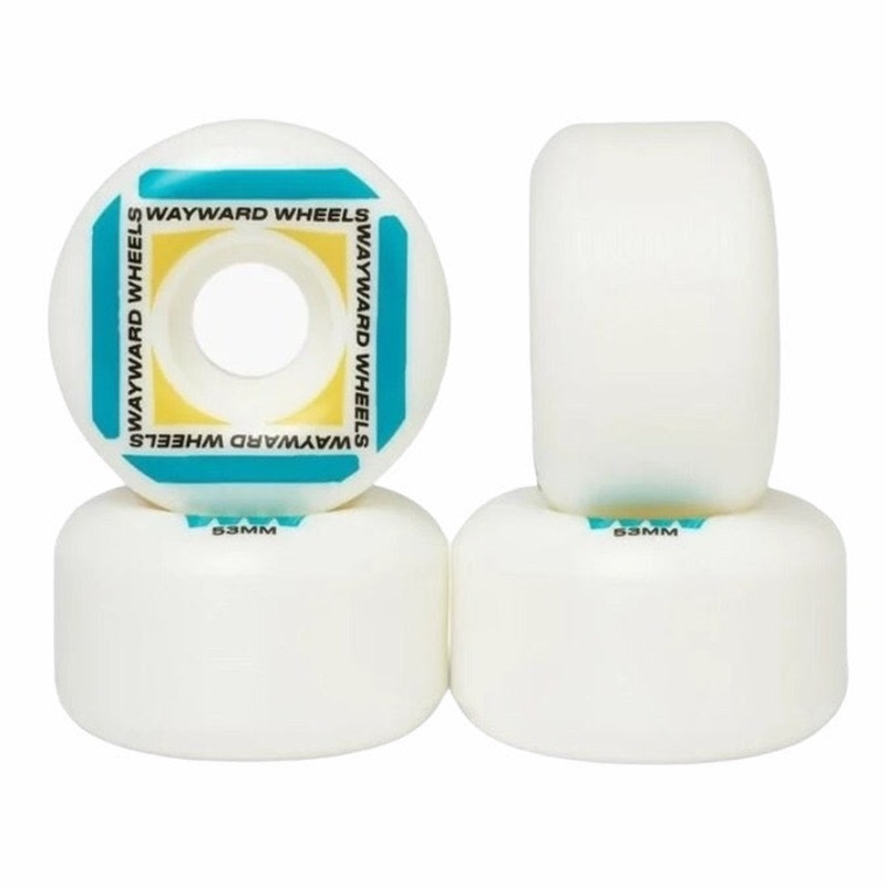 WAYARD WHEELS 53MM 83B FUNNEL CUT 53mm White