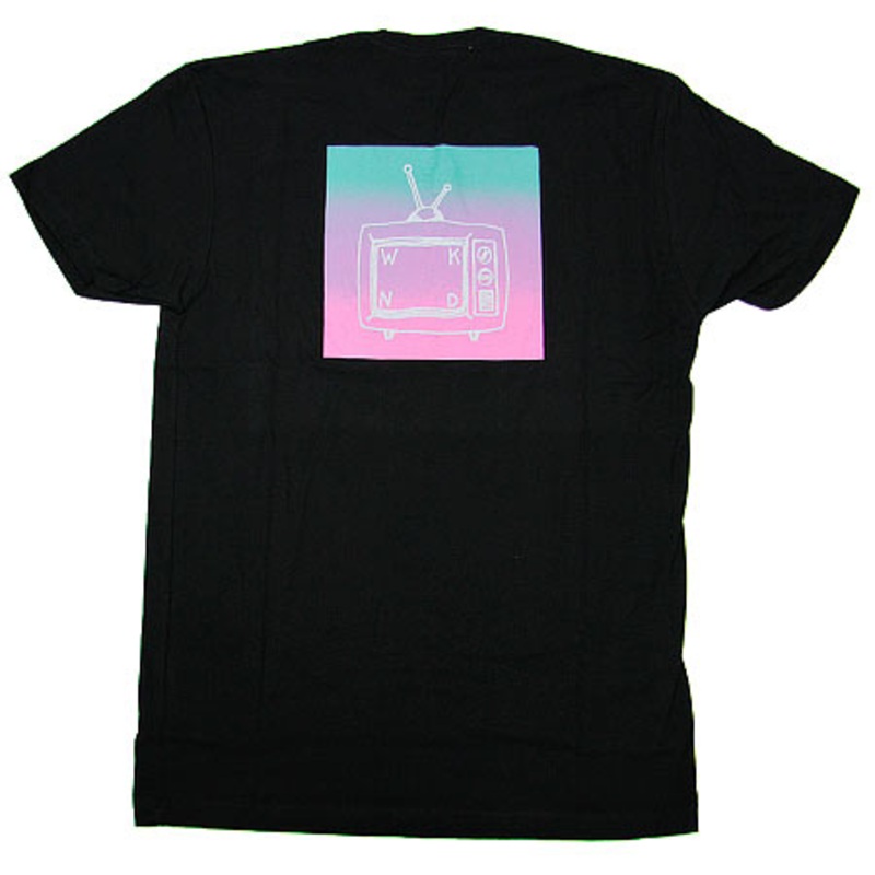 WKND Skateboards Gradient T Shirt Black Medium