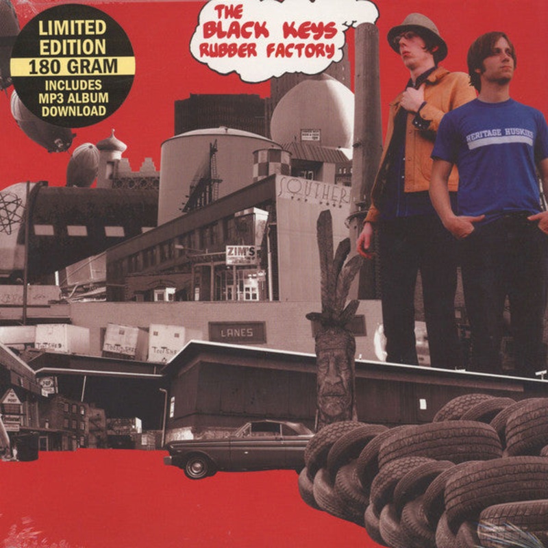 Black Keys – Rubber Factory Vinyl LP Record