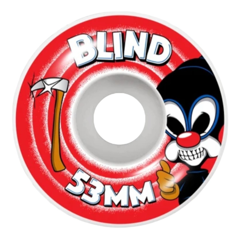 Blind Reaper Impersonator Wheels Red 53MM 53mm