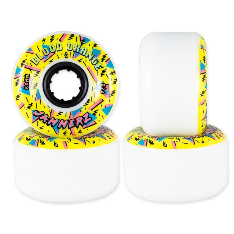 Blood Orange Jammerz 60mm/82A Skateboard Wheels | set of 4 Default Title