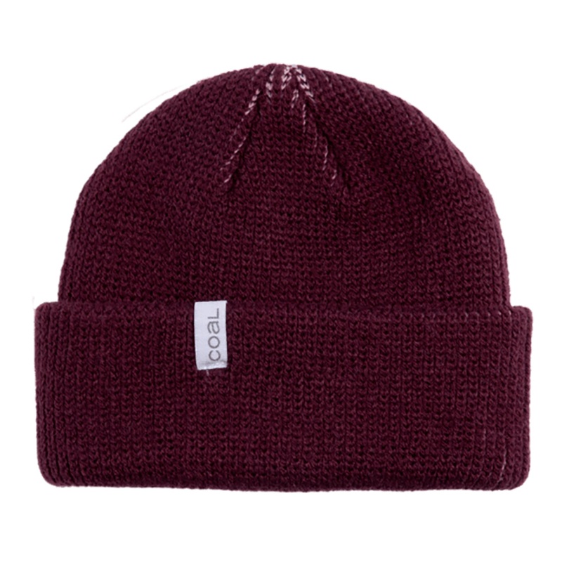 Coal Frena Beanie Aubergine Rib Aubergine Rib
