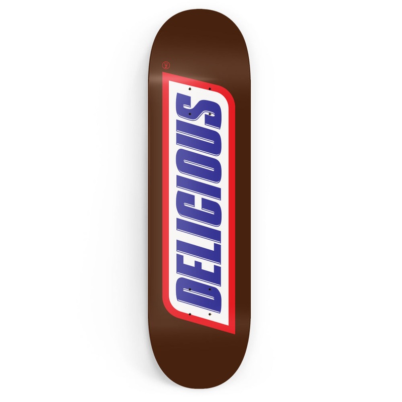 Edible Concrete Delicious Candy Bar Series Deck 8 in 8 in