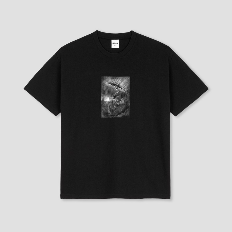 Lurpiv Sci-Fi Hanger T-Shirt Black X-Small