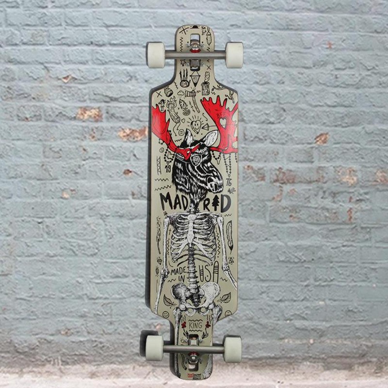 Madrid 2016 Moose D.T.F Freeride Drop Thru 41″ Longboard