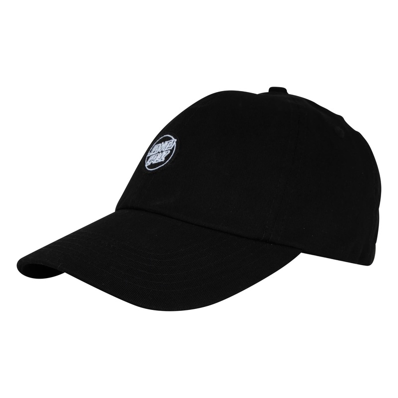 Opus Dot Strapback Santa Cruz Dad Hat Black OS