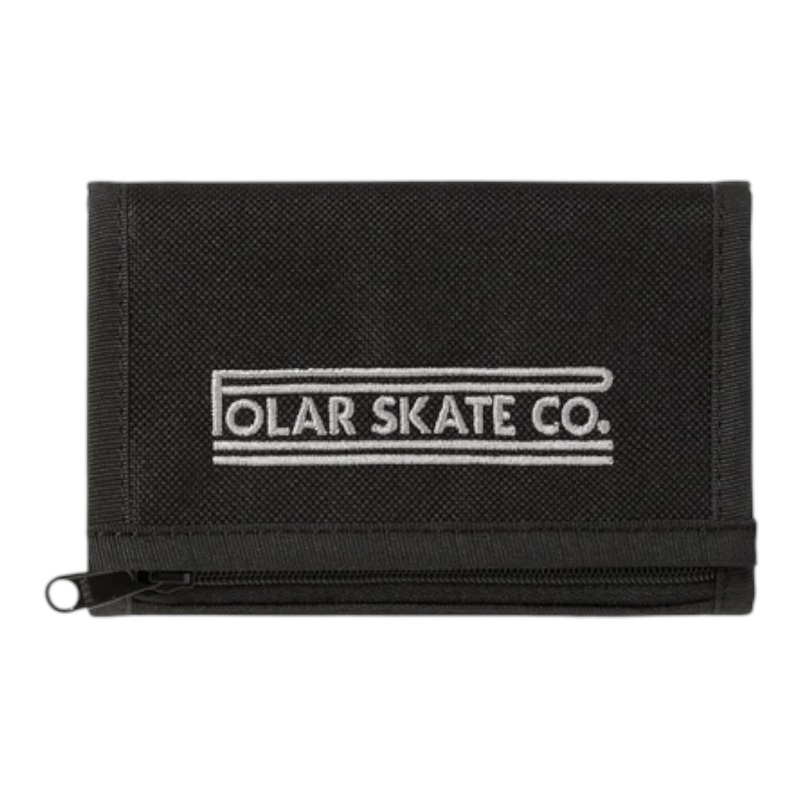 POLAR KEY WALLET | STRETCH LOGO BLACK OS