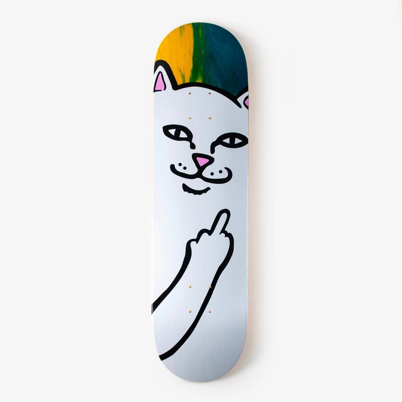 RIPNDIP – 8.0″ – Lord Nermal Deck – Yellow / Aqua 8″