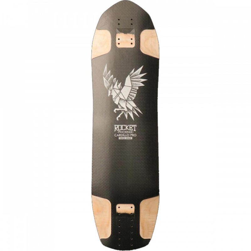 Rocket Phoenix Cardillo 32.9″ Downhill/Freeride Longboard Deck – 10th Year Series Deck