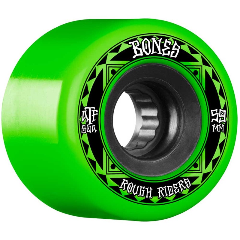 Rough Riders 59mm80A Green Bones Wheels