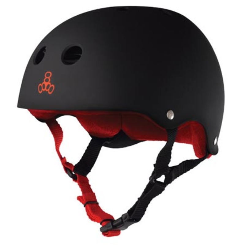 Triple 8 Sweatsaver Helmet United Red/ Rubber Extra Small