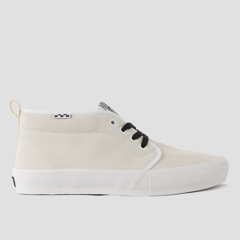 Vans Skate Chukka Mid Shoes Essential White UK4