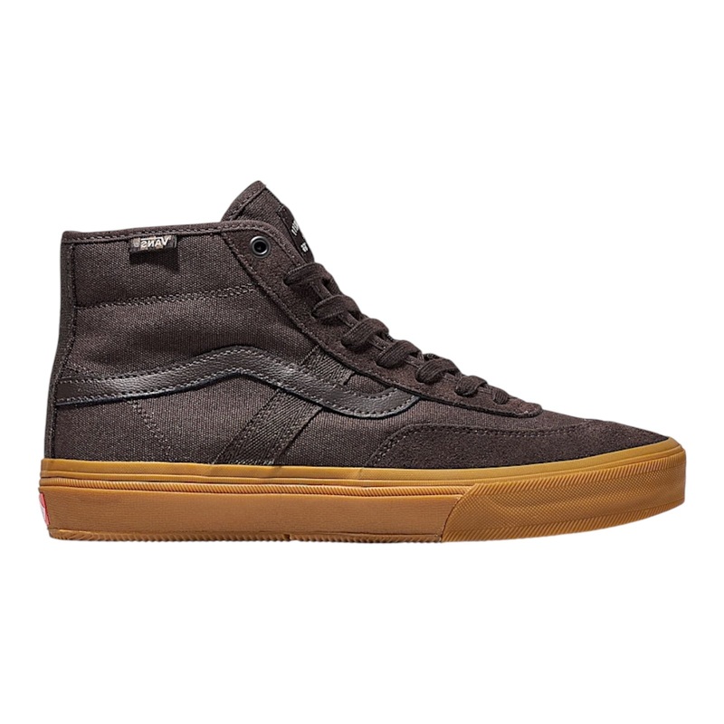 Vans Skate Gilbert Crockett High Shoe Brown/Gum 8