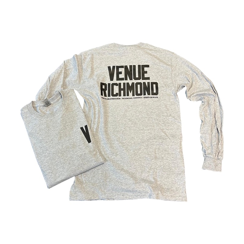 Venue Richmond Longsleeve T-Shirt Grey S
