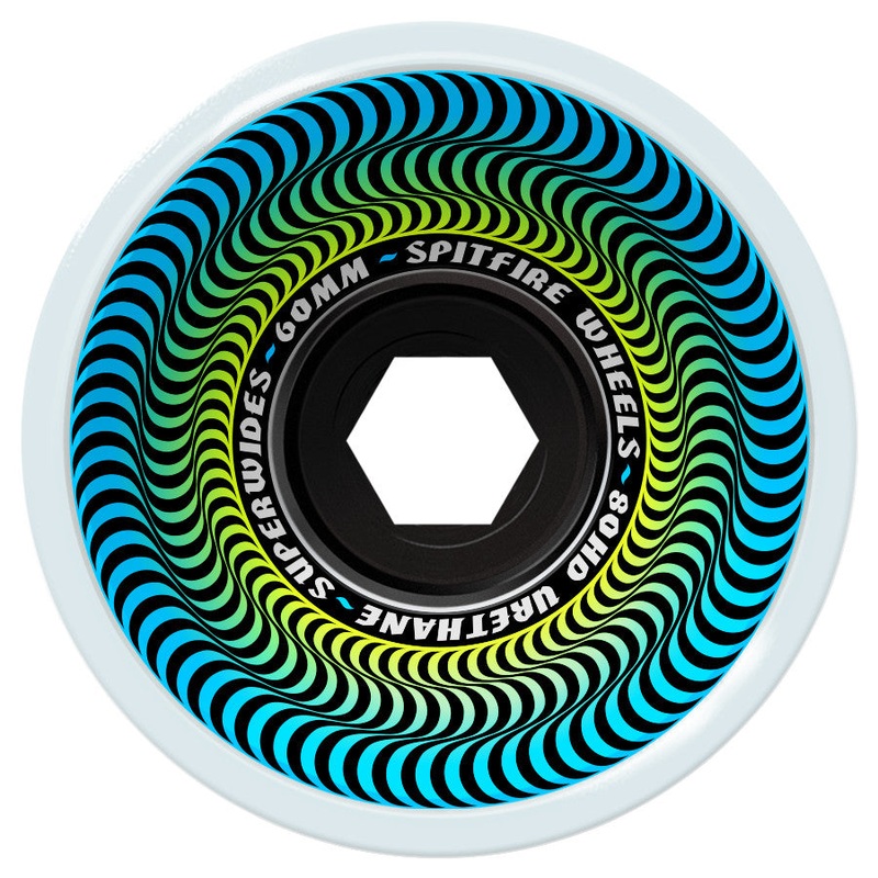 80HD Superwides Ice Grey Wheels (60mm) 80A 60 MM