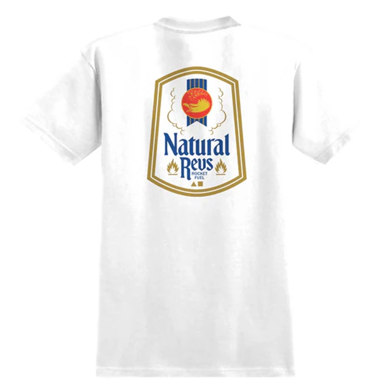 Anti-Hero Natty Revs T Shirt White Medium