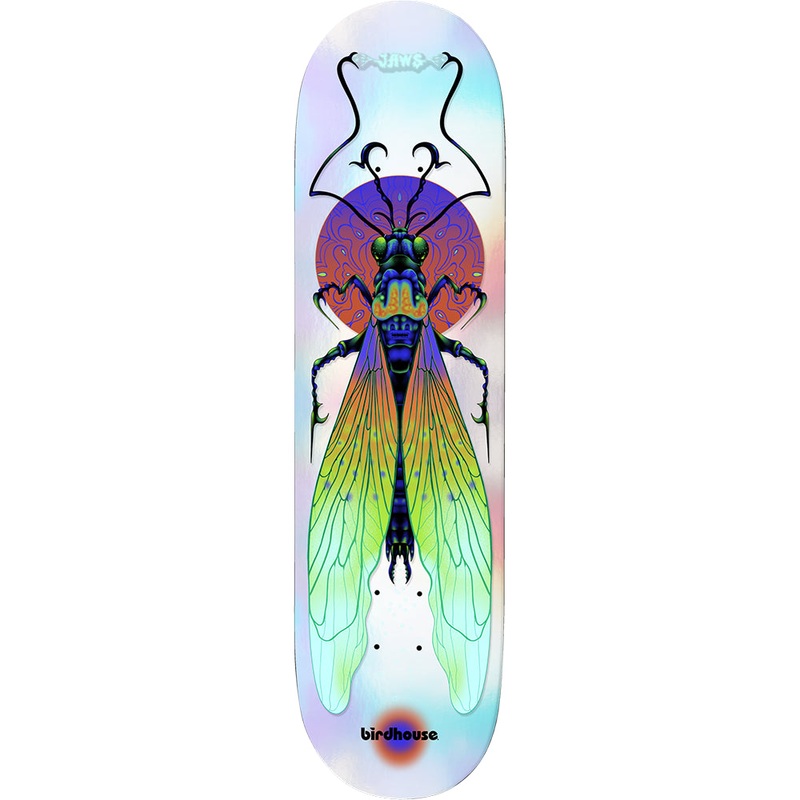 BIRDHOUSE JAWS “ILHAM INSECTS” 8.38″ SKATEBOARD DECK
