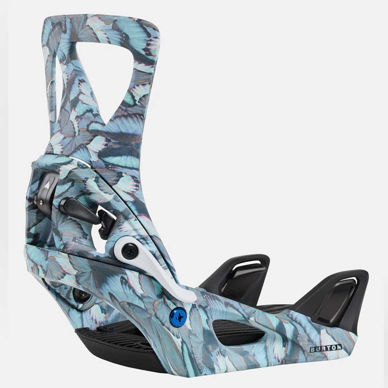 Burton Women’s Step On Re:Flex Snowboard Bindings – 2025 Small Black