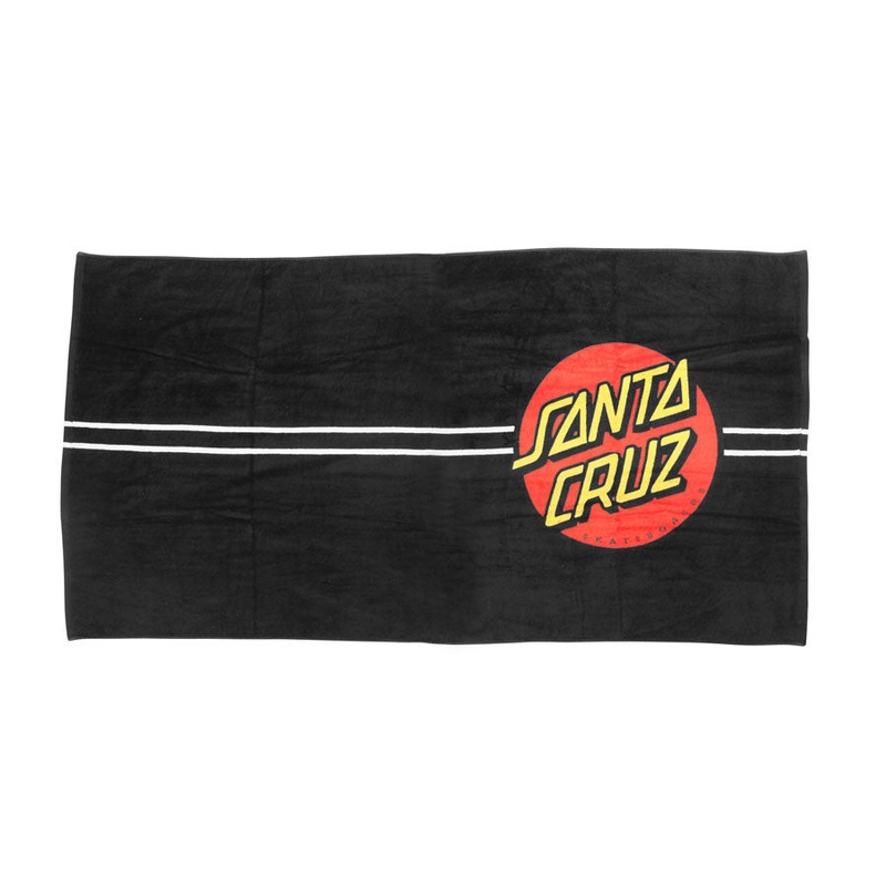 Classic Dot Santa Cruz Towel Black OS