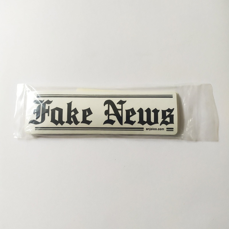 Enjoi “Fake News” Stickers – 10 pack – sealed