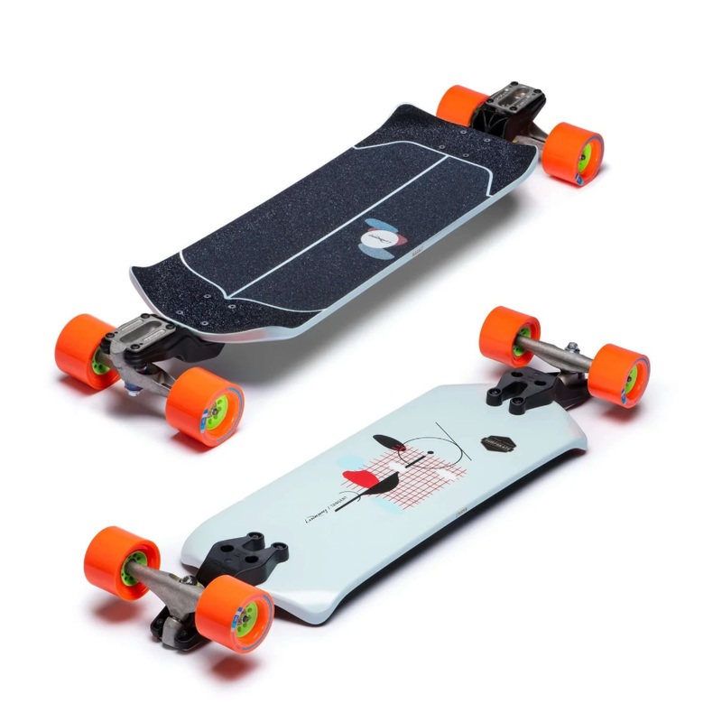 Loaded Tangent Surfskate Complete Longboard Orangatang 80mm 80a Wheels Kegel 80mm 80a Orange Wheels