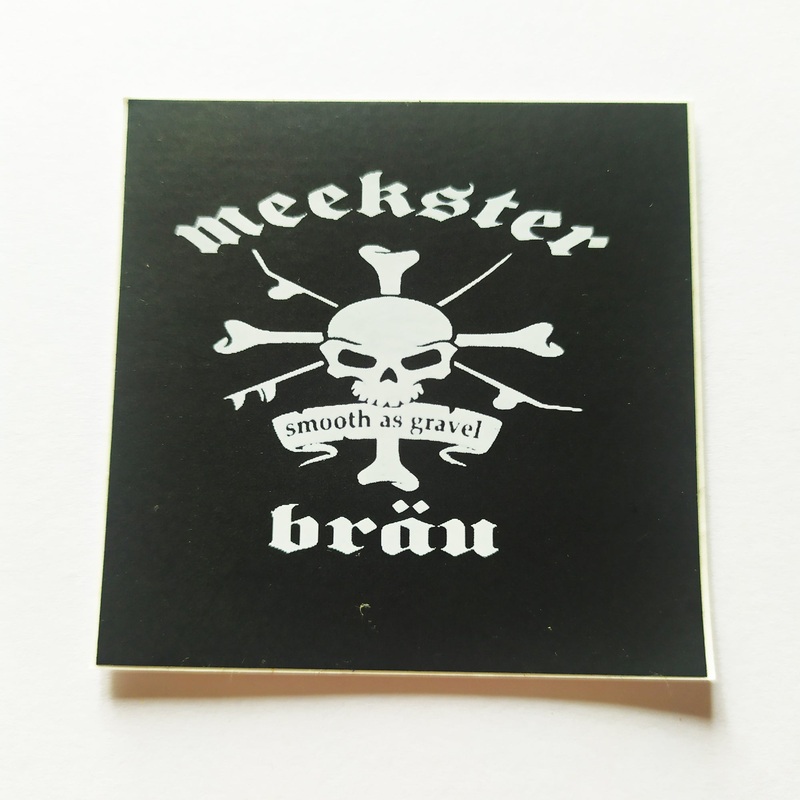 Meekster Brain Skateboard Sticker