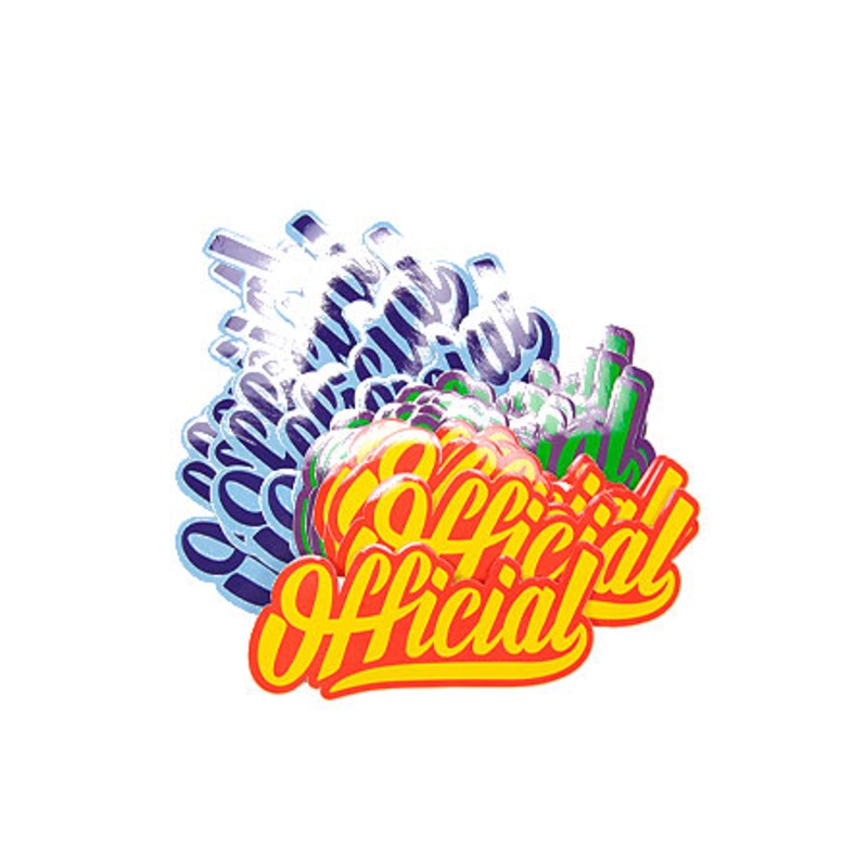 Official Headwear Logo Sticker Assorted N/A