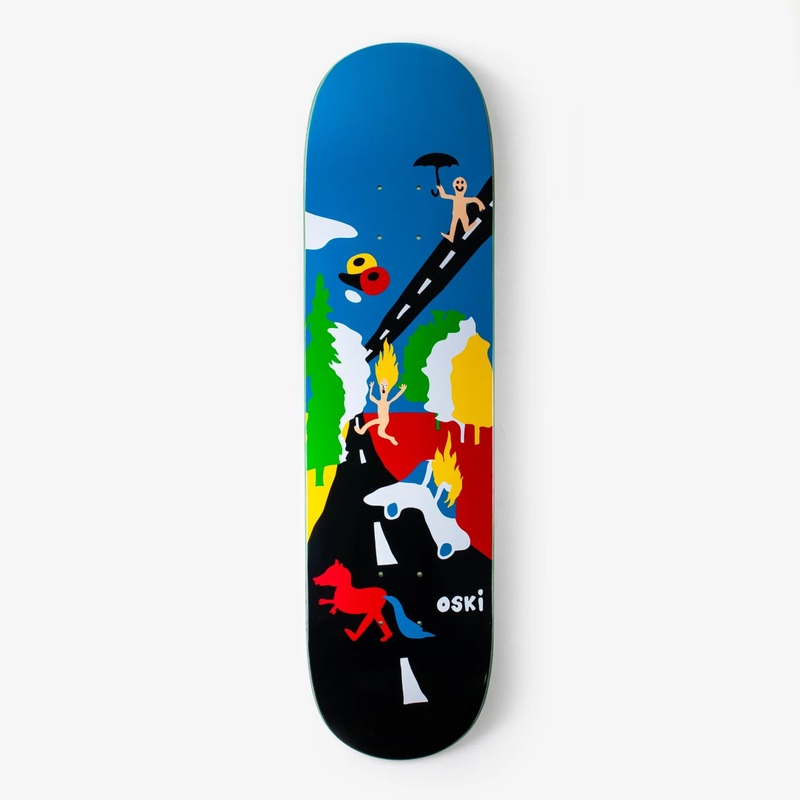 Polar – 8″ – Oskar Rozenberg Beautiful Day Deck – Multi 8″