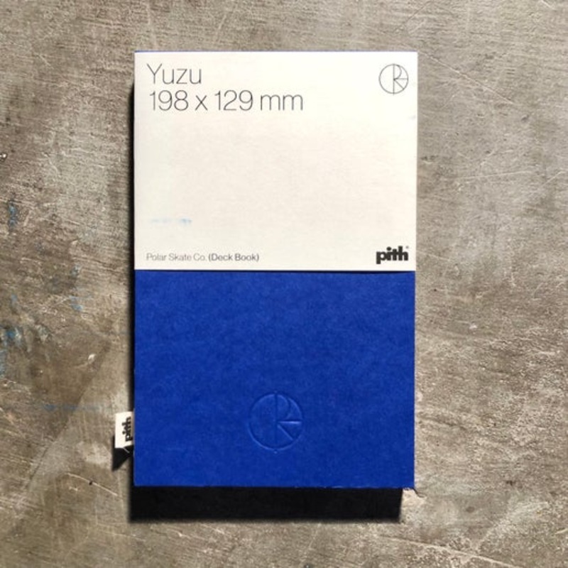 Polar Skate Co. – Pith Yuzu Deck Book – Blue